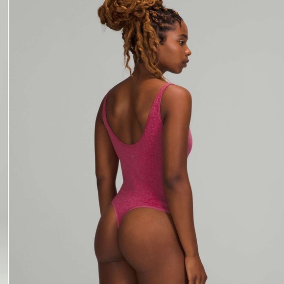 NWT Lululemon Ebb to Street Bodysuit *Light Support, B/C Cups
Pink Lychee - Picture 2 of 9